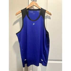Fabletics‎ Men's Blue Tank Medium